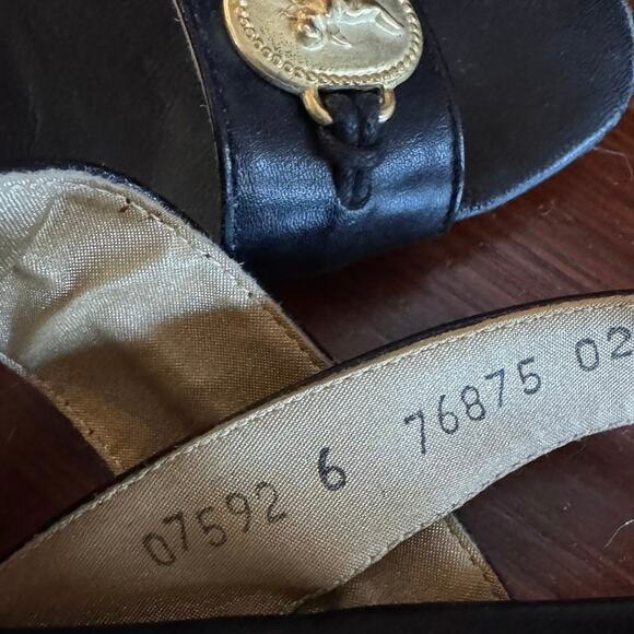 Kenneth Cole Embellished Leather Sandals - Size 6 - Picture 7 of 7